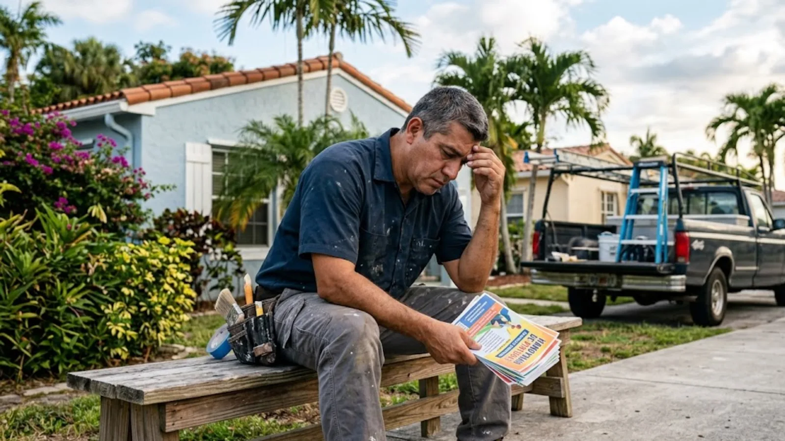 The channels that build a painting pipeline in Florida