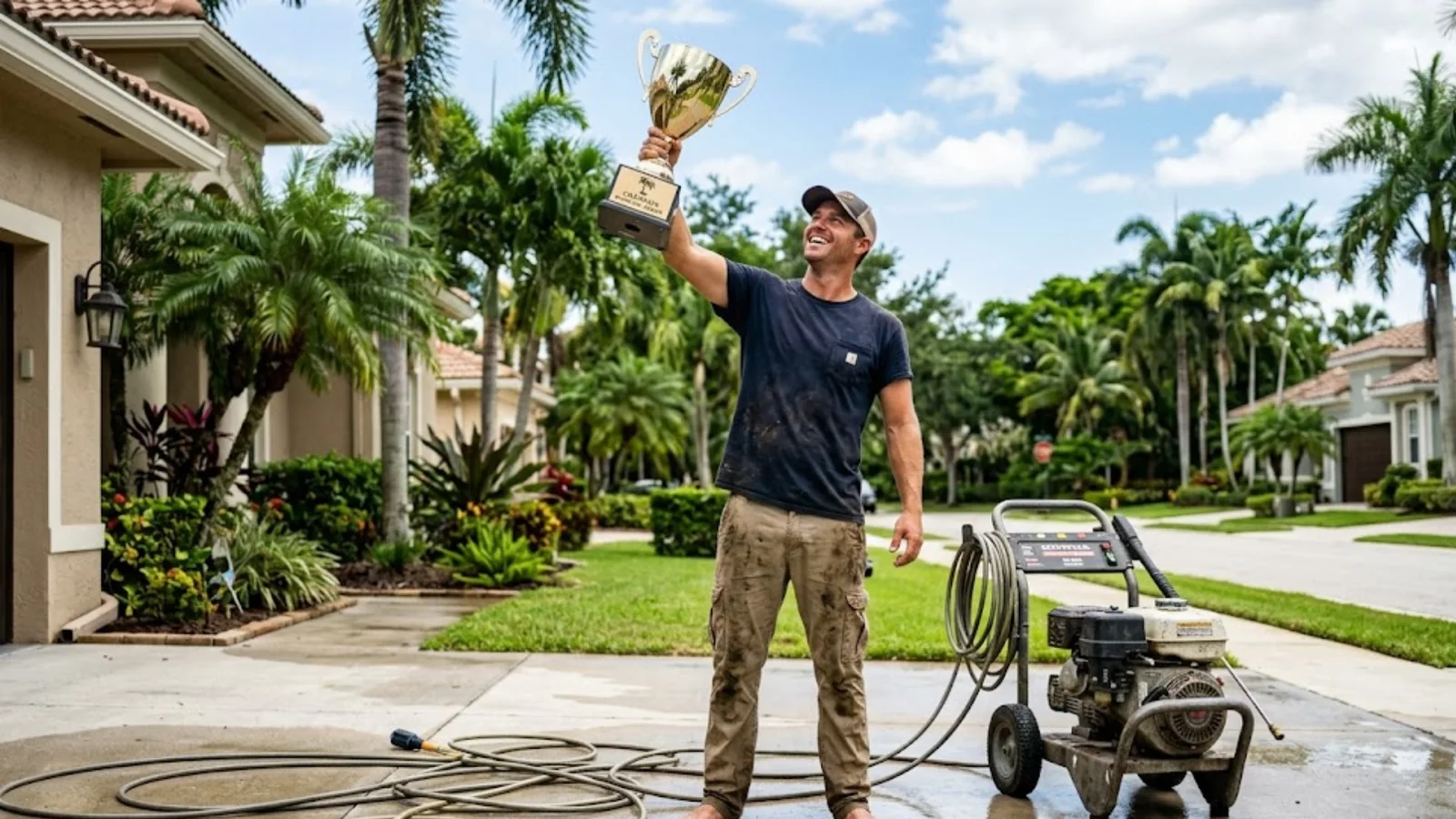 What Reimagine builds for pressure washing contractors specifically